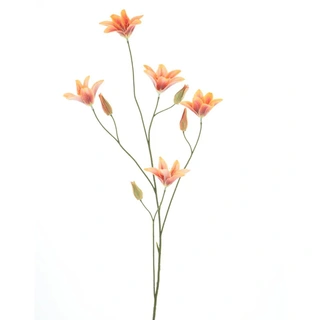 Kunsttak Day Lily Orange - 106 cm