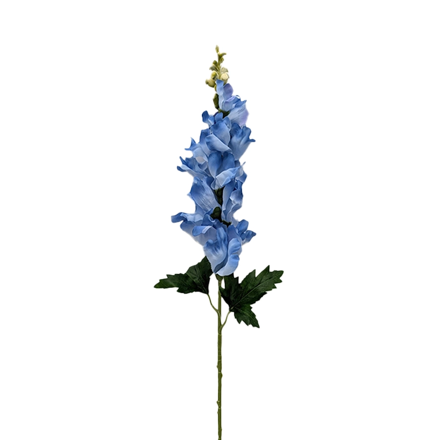 Kunst Delphinium tak Blauw - 80 cm