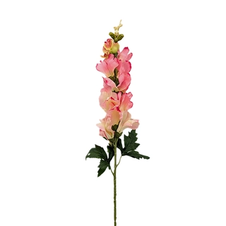 Kunst Delphinium tak roze - 80 cm