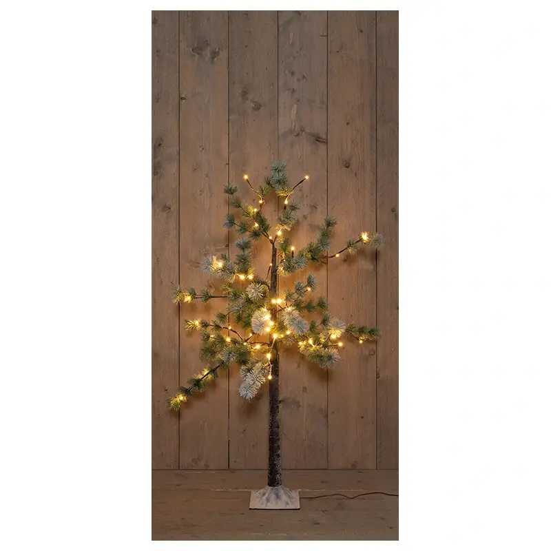 LED Dennenboom Sneeuw Klassiek Warm - 120 cm