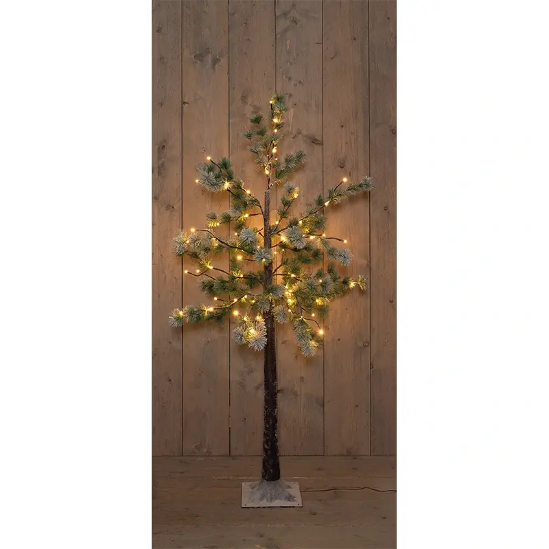 LED Dennenboom Sneeuw Klassiek Warm - 150 cm