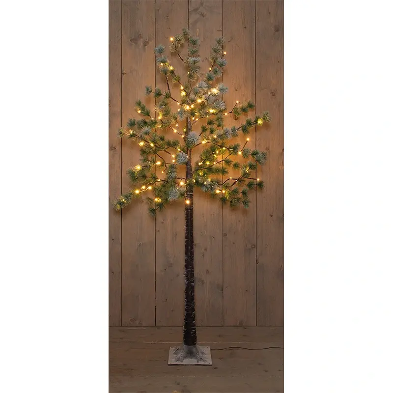 LED Dennenboom Sneeuw Klassiek Warm - 180 cm