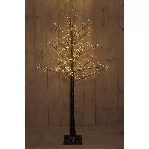 LED Eikenboom Zwart - 200 cm