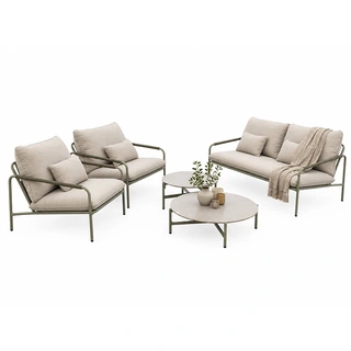 Emilio Sofa Loungeset - Vintage Green