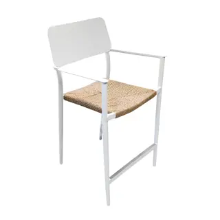 Trestino Esta Barstoel - Wit | Tuincentrum De Boet