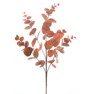 Kunsttak Eucalyptus Monica Orange - 63 cm