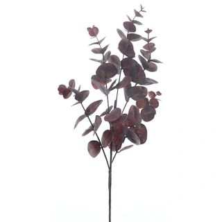 Kunsttak Eucalyptus Monica Red - 63 cm