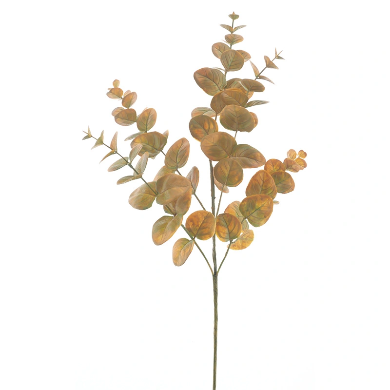 Kunsttak Eucalyptus Monica Yellow - 63 cm