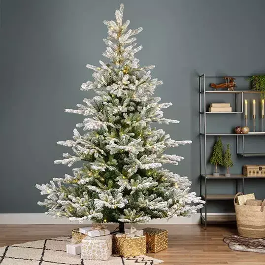 Everlands Snowy Grandis Fir LED - 210 cm - afbeelding 4