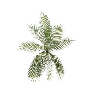 Kunsttak Fish Bone Fern Bush UV - 70 cm