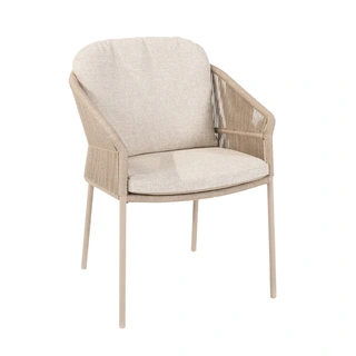 4 Seasons Florence Dining Tuinstoel - Latte | De Boet