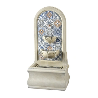 Fontein Mozaïek Zand - 91 cm | Tuincentrum De Boet