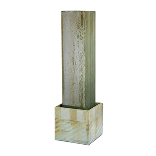 Fontein Pilaar Stone Copper - 117 cm | De Boet