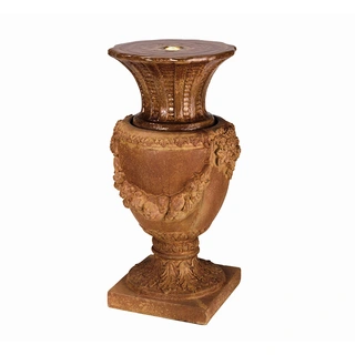 Fontein Vaas Guirlande - Bruin | Tuincentrum De Boet