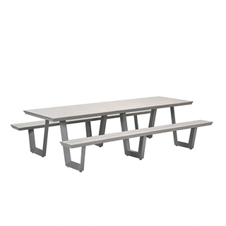 Garden Impressions Bell Picknick Set Taupe - 280 cm | De Boet