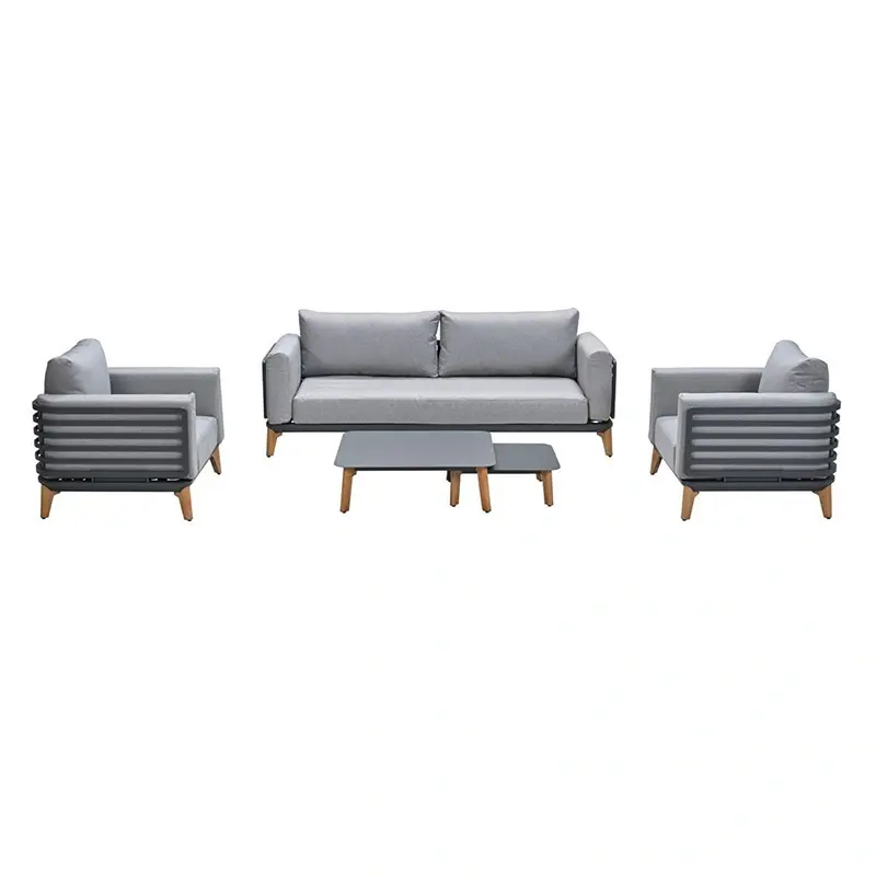 Garden Impressions Carmen Sofa Loungeset - Antraciet - afbeelding 1