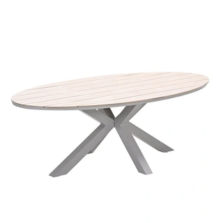 Garden Impressions Edison Tuintafel Taupe - 220x115 cm