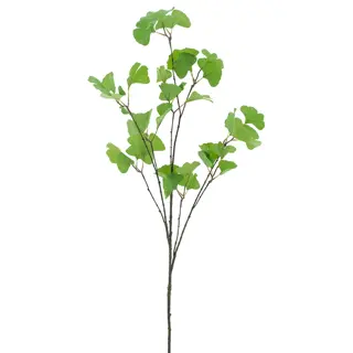 Kunstbloem Gingko branche green 126cm