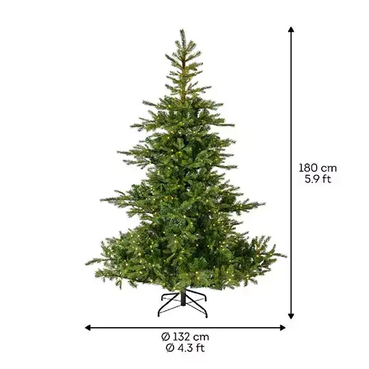 Everlands Grandis Fir LED - 180 cm - afbeelding 7