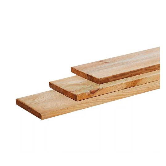 Grenen plank 1,7x14x300