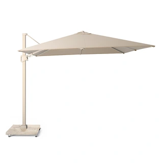 Halifax T² Zweefparasol 3x3 - Ivory | De Boet