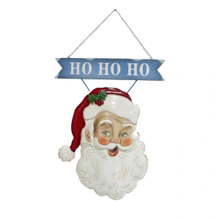 Wanddeco Kerstman - 45x76 cm | De Boet