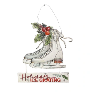 Wanddeco Schaatsen - 30x43 cm | De Boet