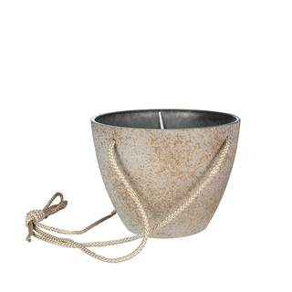 Ter Steege Hangpot Nova Concrete Gold - Ø19x15 cm