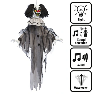 Halloween Hangende Nightmare Clown - 90 cm