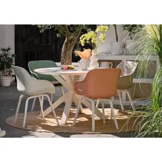 Hartman Le Soleil Element Dining Tuinstoel - Wit/Wit - afbeelding 6