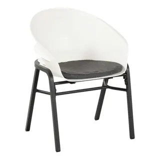 Hartman Tubb Tuinstoel - Royal White | De Boet