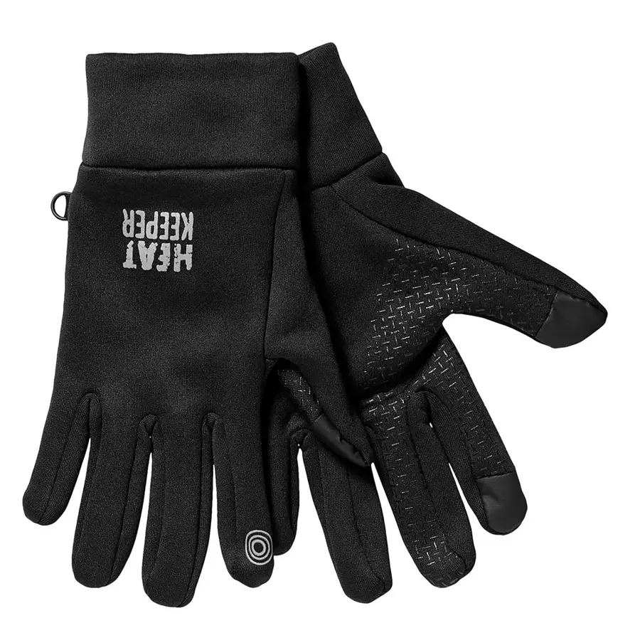 Heatkeeper Gloves Techno Black - S/M - afbeelding 1