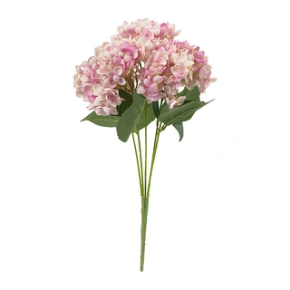 Kunstbloem Hortensia 47 cm - Lichtpaars