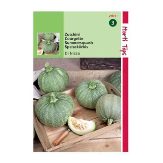 Horti Tops Courgette De Nice A Fruit Rond - afbeelding 1