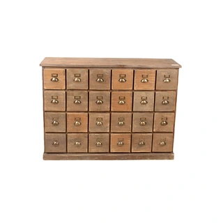 Houten Vakkenkast - 140x40x88 cm