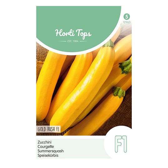 Horti Tops Courgette Gold Rush F1 - afbeelding 1
