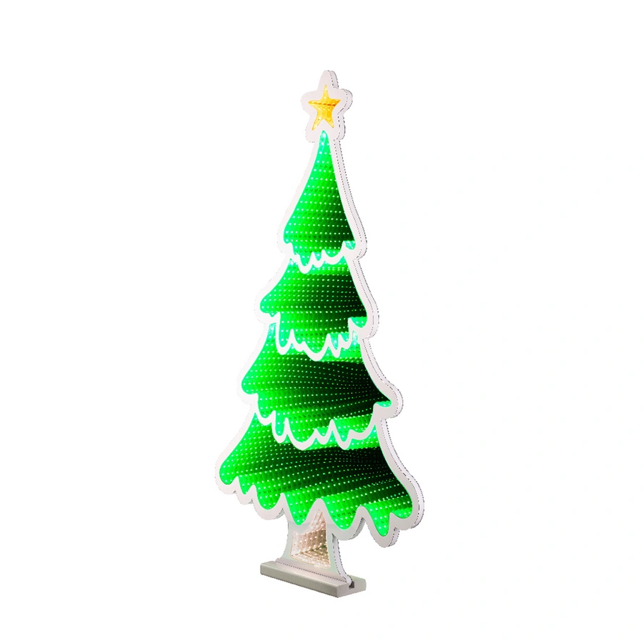 LED Infinity Lights Kerstboom - 53x5x90 cm - afbeelding 1