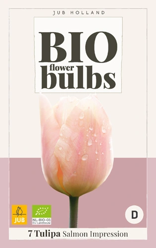 JUB Holland Tulipa Salmon Impression - bio - 7 st.