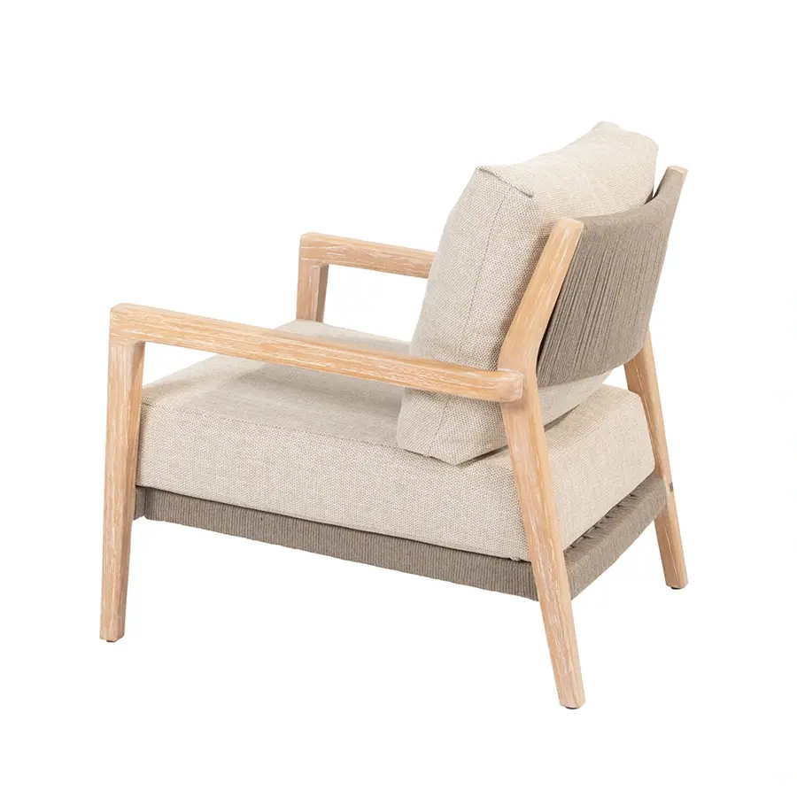 4 Seasons Outdoor Julia Loungestoel - Brushed Teak - afbeelding 2