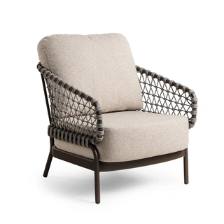 Tierra Outdoor Juno Loungestoel - Chocolat | De Boet