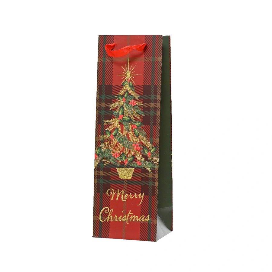 Kerst Giftbag Kerstboom - 10x12x36 cm