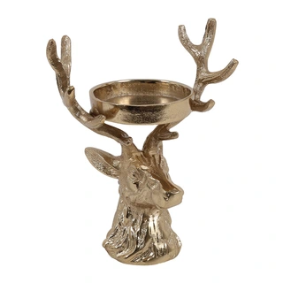 Countryfield Kandelaar Hert Xari S - Goud | De Boet