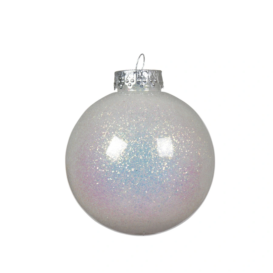 Kerstbal Holografische Glitters - Helder Iris