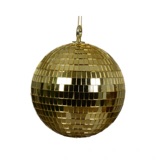 Kerstbal Foam Discobal Goud - Ø15 cm