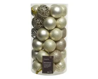 Kerstballen Mix 37 st. - Parel