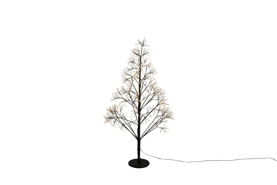 LED Kerstboom Patric Zwart S - 120 cm