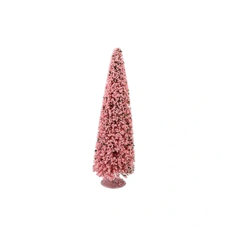 Kerstboompje Sparkle Berry Light Pink - 50 cm | De Boet