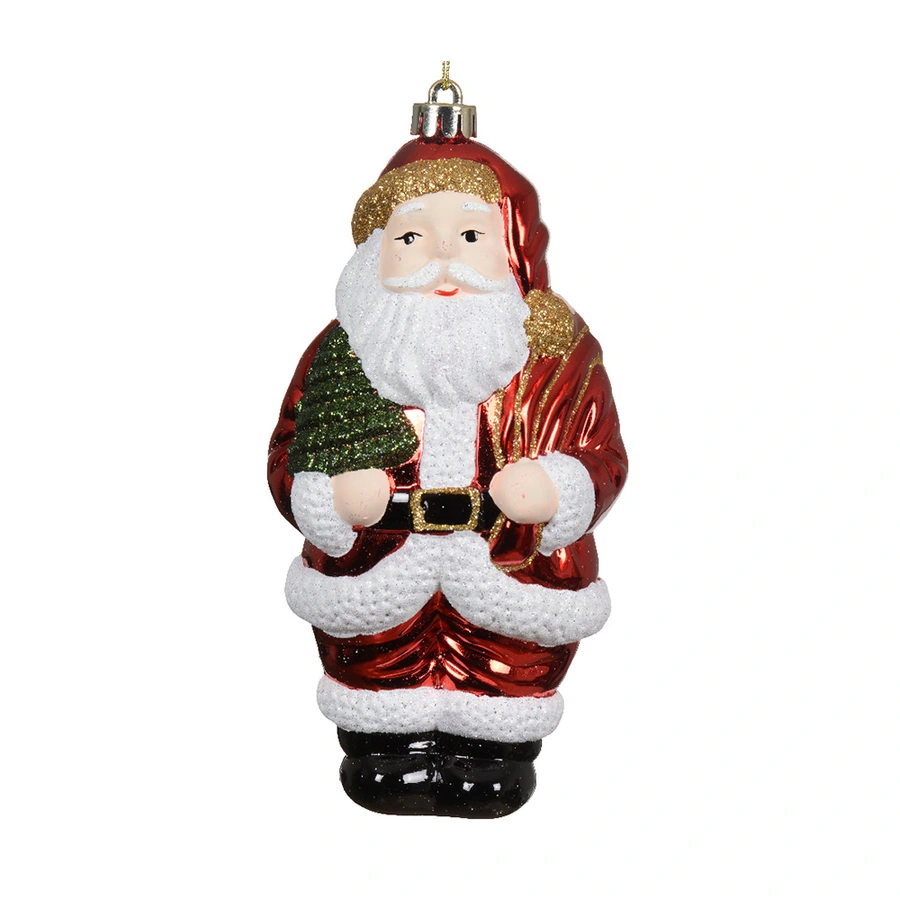 Kersthanger Kerstman Multi - 17 cm