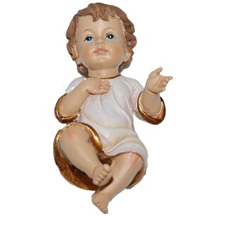 Kerststal Baby Jezus - 6 cm