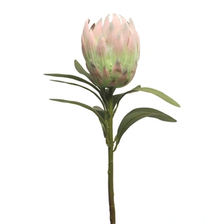 Kunstbloem King Protea Pink - 70 cm